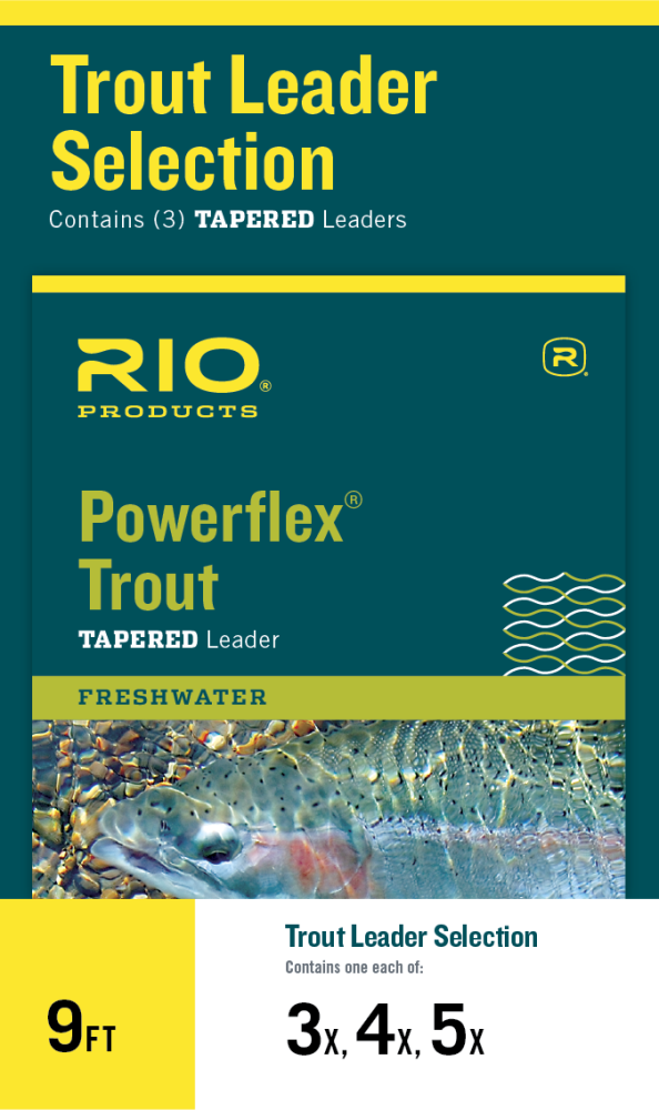 RIO Powerflex Trout Leader Selection